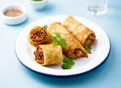 Crêpes salées maison farcies à la viande
