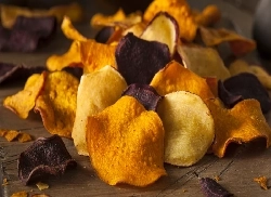 Chips de légumes maison