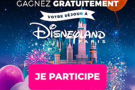 Un séjour à Disneyland à gagner
