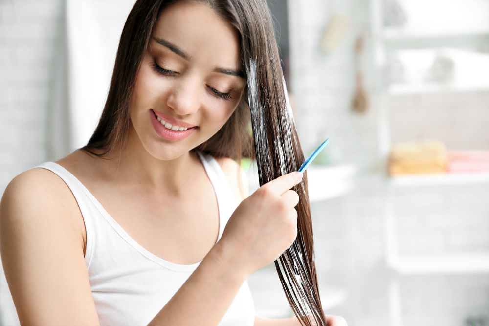 Masque hydratant pour les cheveux